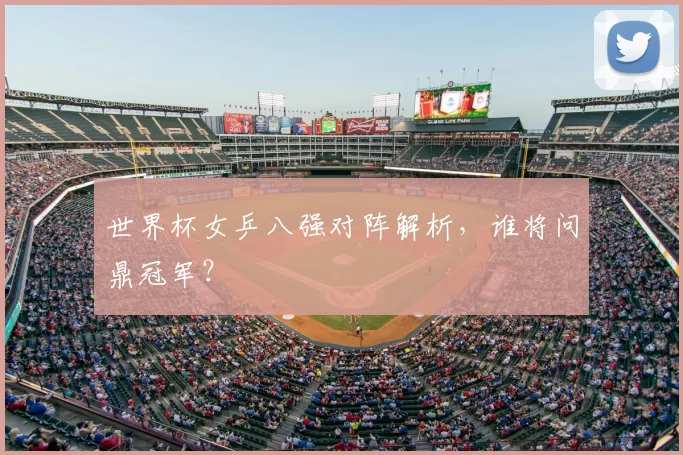 世界杯女乒八强对阵解析,谁将问鼎冠军?