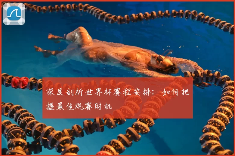 深度剖析世界杯赛程安排:如何把握最佳观赛时机